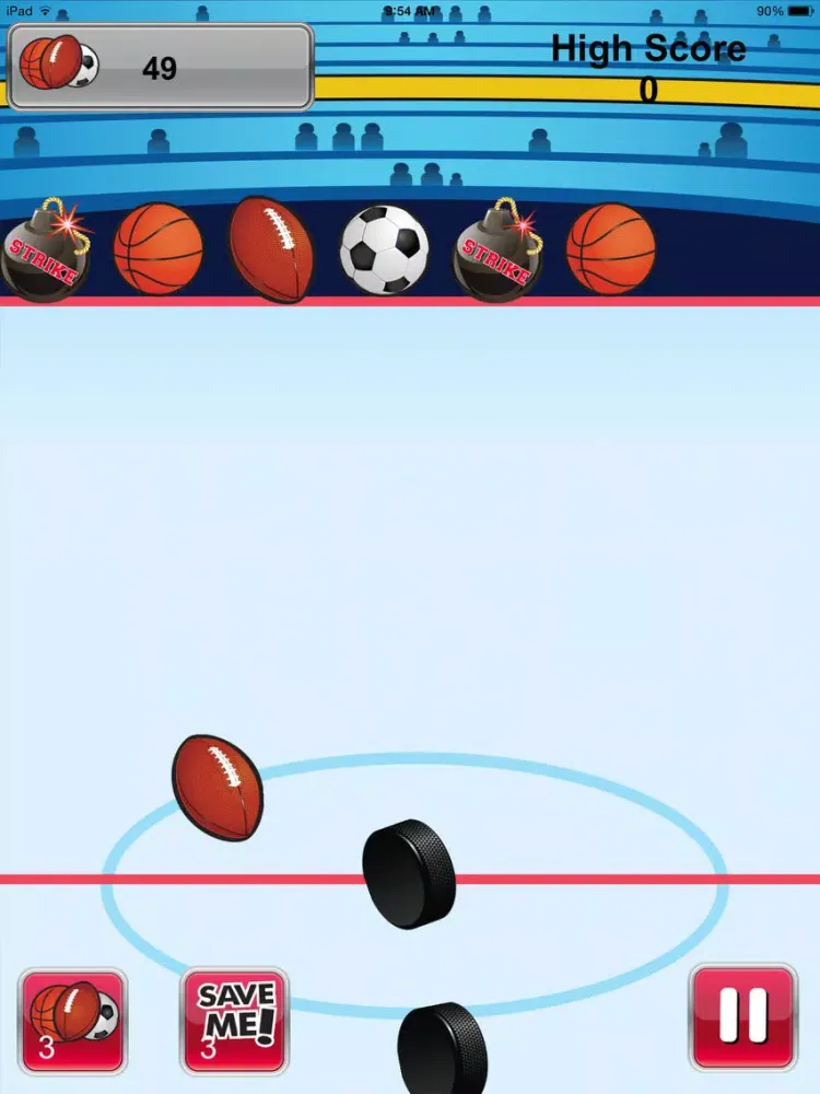 Скриншоты Flick That Ball - Flick The Puck To Hit The Soccer, Football or Soccer Balls iPad 