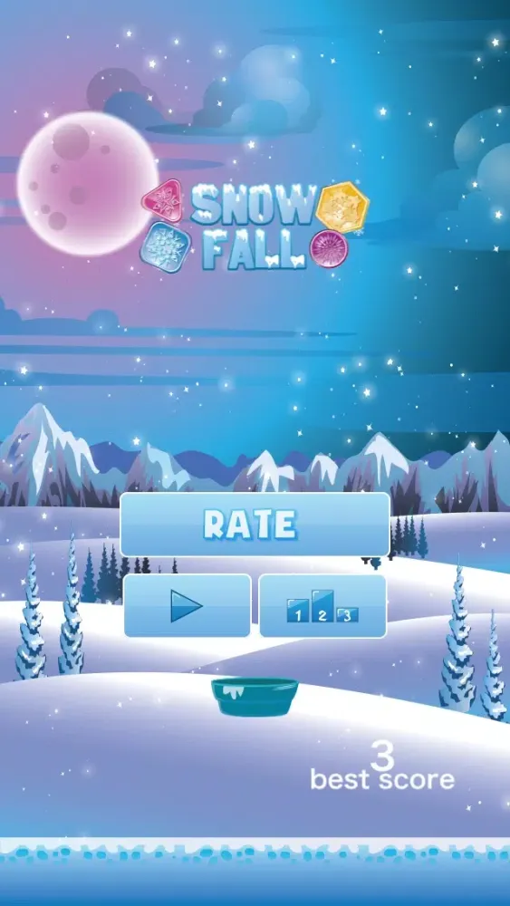 Frozen Snow Fall - Free Game Screenshots