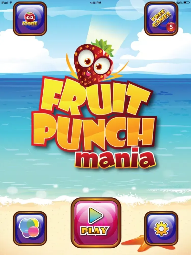Zrzuty ekranu Fruit Punch Mania Pro iPad 