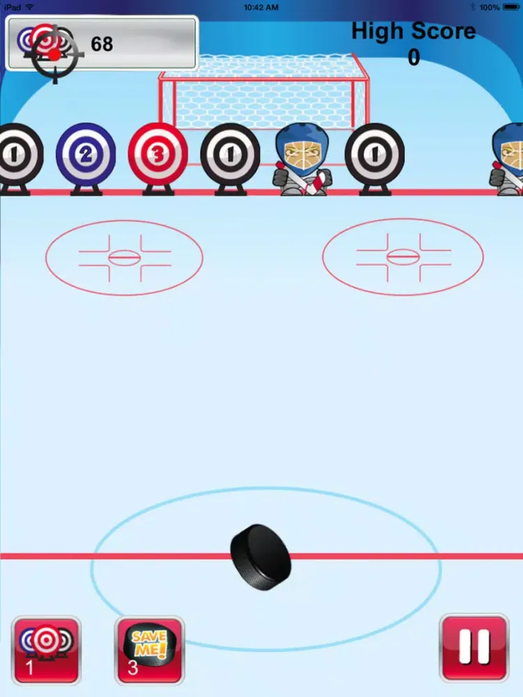 Great Hockey Challenge Pro iPad  Screenshots