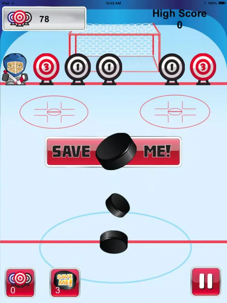 Great Hockey Challenge Pro iPad  Screenshots
