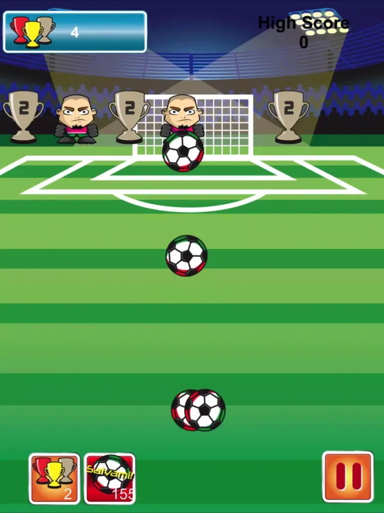 Capturas de tela do Soccer Game Italy Pro iPad 