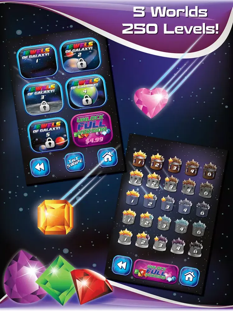 Jewels of the Galaxy Pro iPad  Screenshots