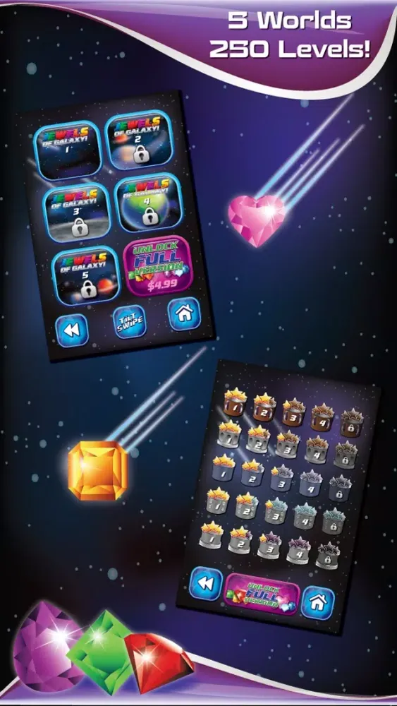 Jewels of the Galaxy Pro Screenshots