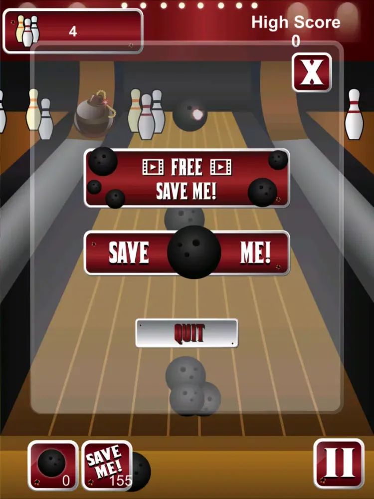 صور Kingpin Bowling Strikes Back Pro! iPad 