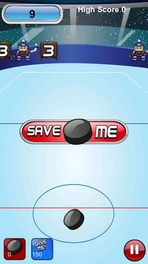 Zrzuty ekranu Hockey Flick Pro Version - The Great Hockey Game