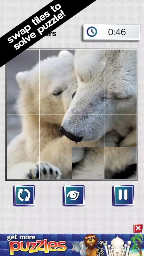 Winter Wonderland Puzzles - Snow, Penguins, Ice Castles and Moutains应用截图