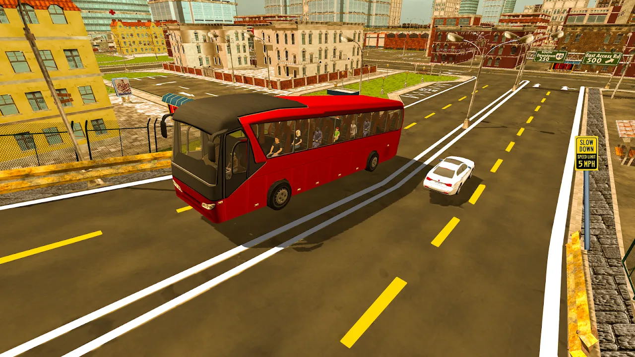 City Coach Bus Simulator Drive Ekran Görüntüleri