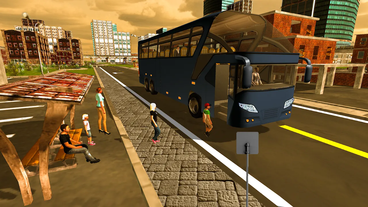 City Coach Bus Simulator Drive Ekran Görüntüleri