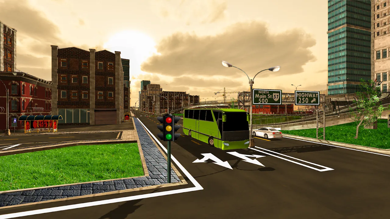 City Coach Bus Simulator Drive Ekran Görüntüleri