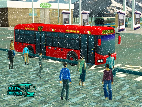 Coach Bus Simulator Driving: Bus Driver Simulator iPad  Ekran Görüntüleri