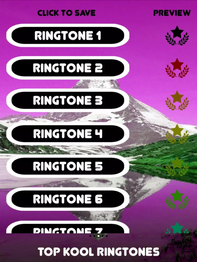 Free Top Kool Ringtones iPad  Ekran Görüntüleri