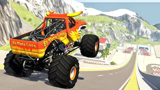Realistic Car Crash Simulator 스크린샷