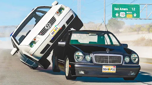 Realistic Car Crash Simulator 스크린샷