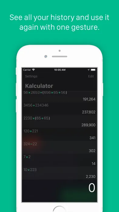 Zrzuty ekranu Kalculator