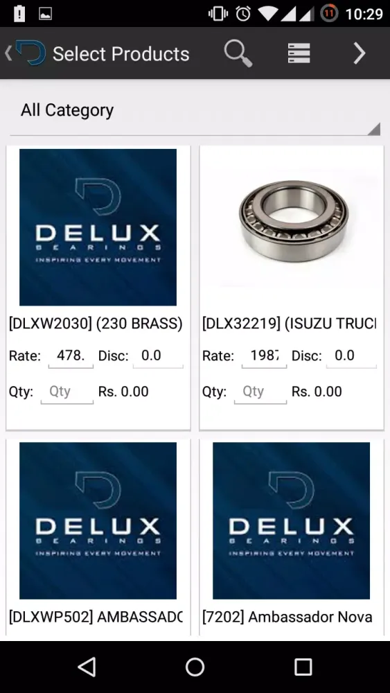 Delux Sales Screenshots