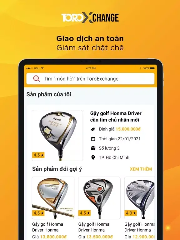 Toro Exchange iPad  Screenshots