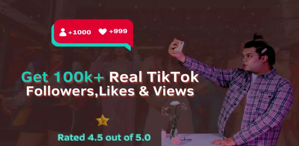 Capturas de pantalla de TikFollowers, Views & Likes