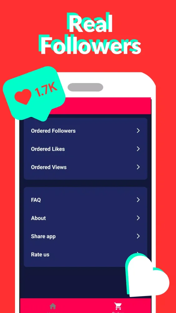 Capturas de pantalla de TikFollowers, Views & Likes