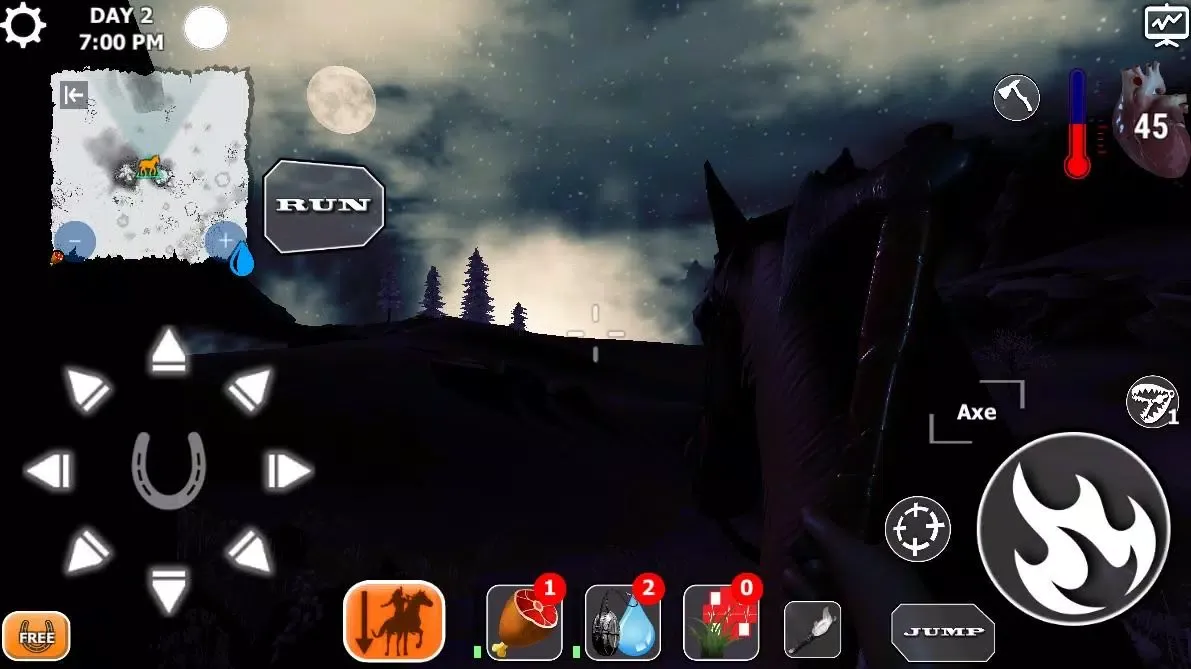 Tangkapan skrin Skinwalker Bigfoot Hunter