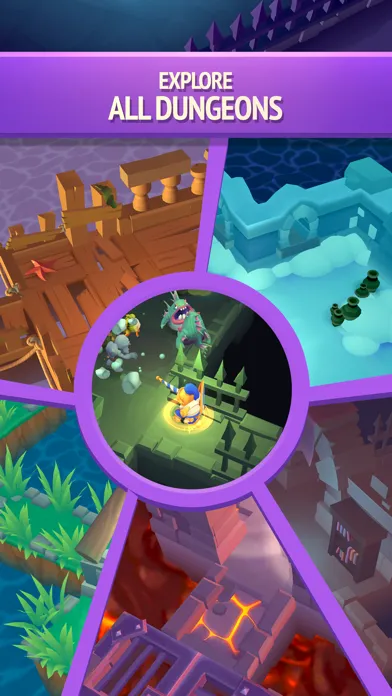 Capturas de tela do Nonstop Knight 2 - Action RPG
