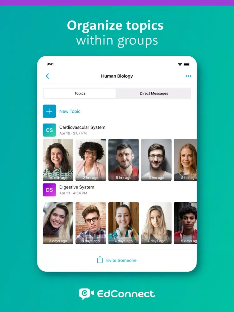 EdConnect - Virtual Classroom iPad 應用截圖