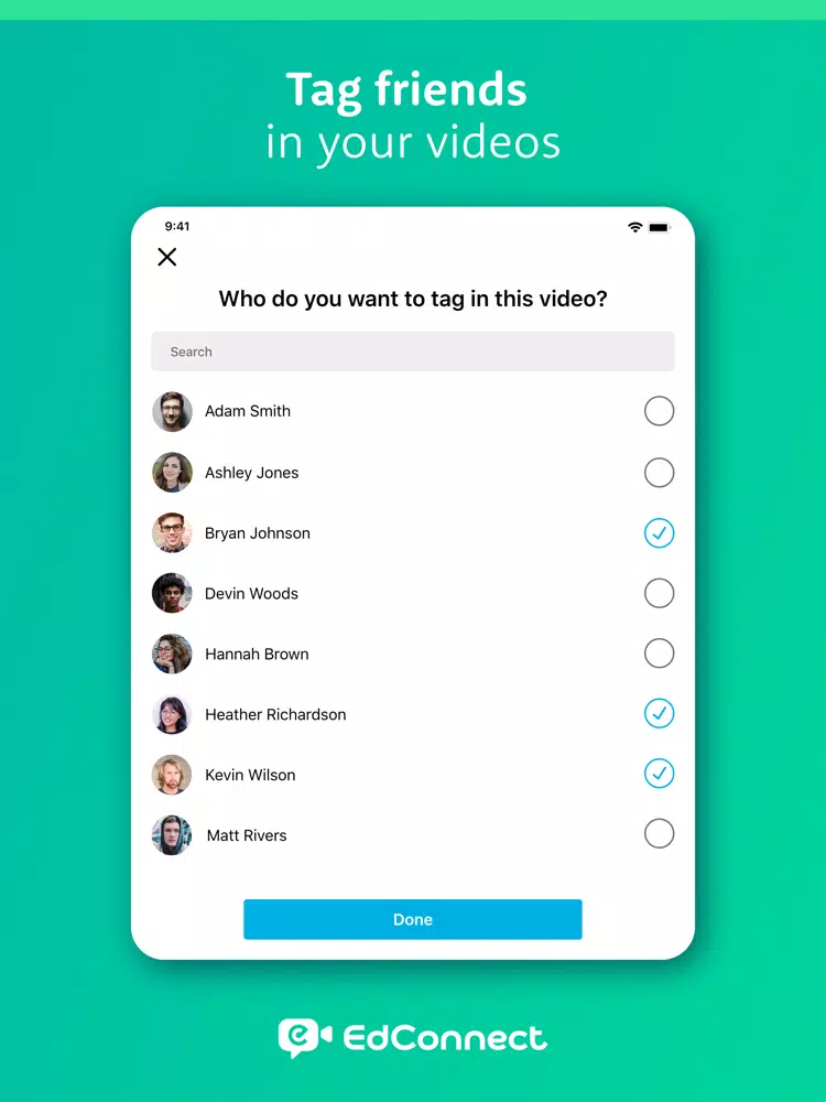ภาพหน้าจอของ EdConnect - Virtual Classroom iPad 