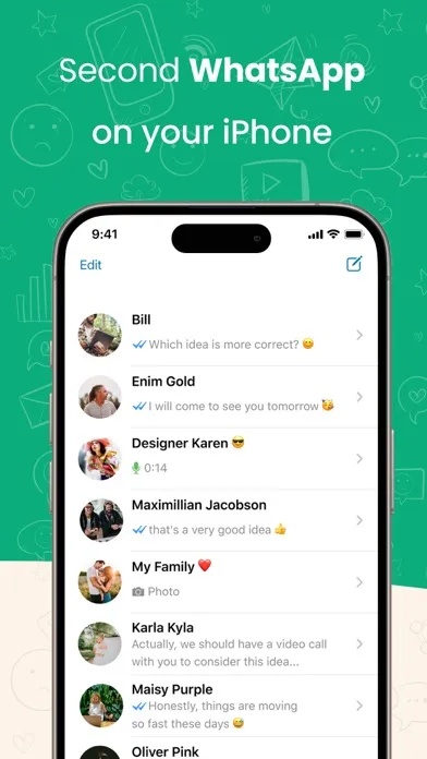 Dual WhatsApp Messenger Plus應用截圖