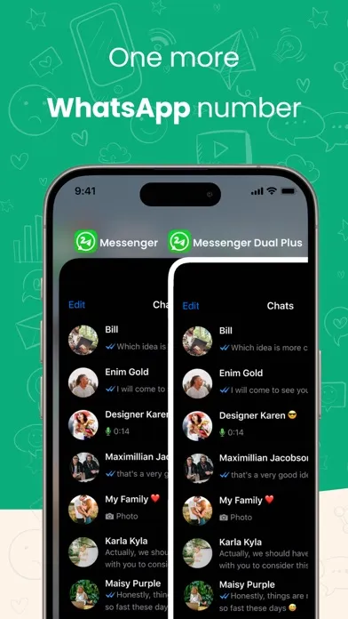 Dual WhatsApp Messenger Plus應用截圖