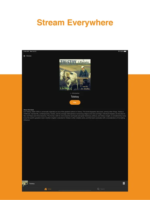 Book Speaker iPad 应用截图