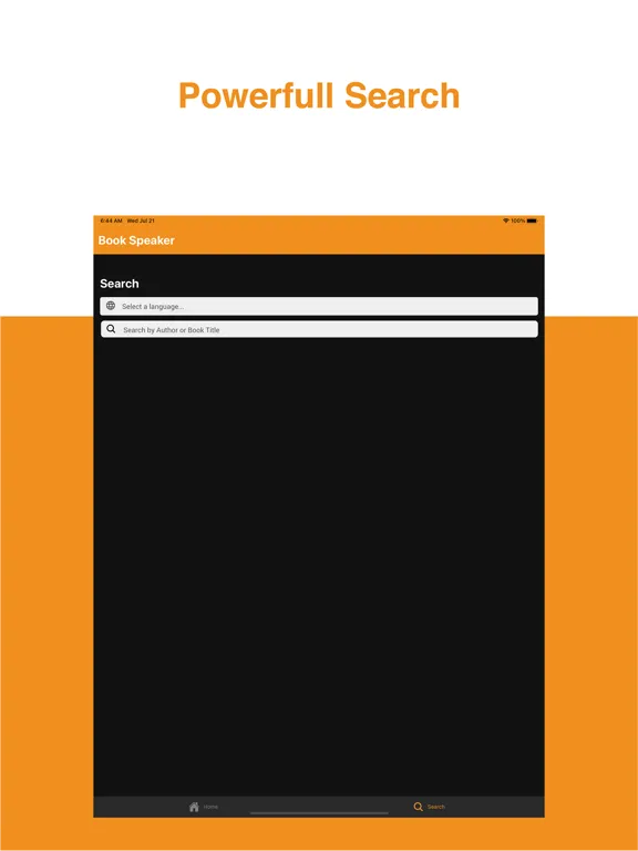 Book Speaker iPad 应用截图