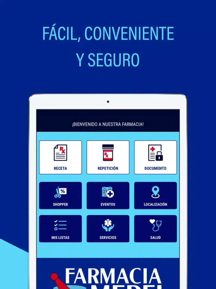 Скриншоты Farmacia Merfi (Coopharma) iPad 