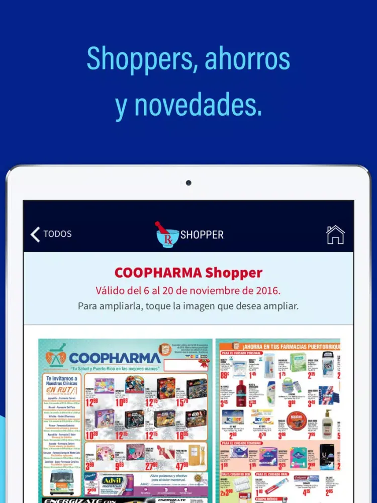 Скриншоты Farmacia Merfi (Coopharma) iPad 