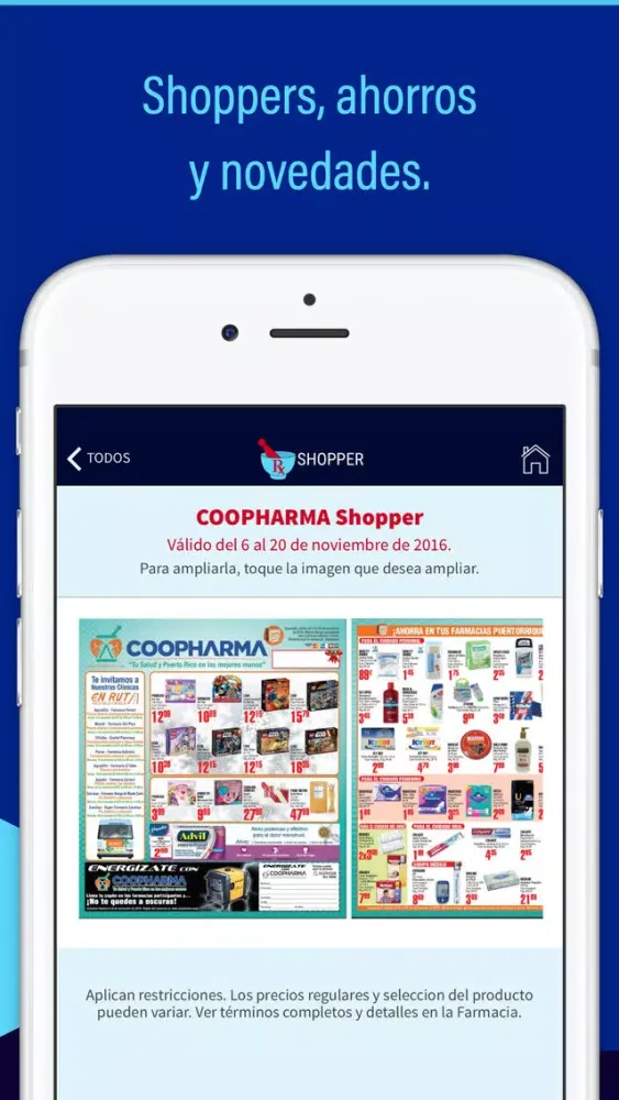Скриншоты Farmacia Merfi (Coopharma)
