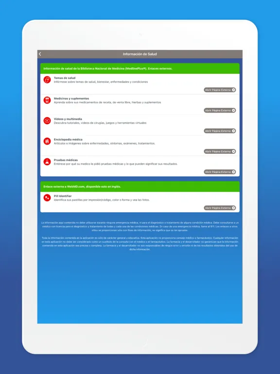 Скриншоты Farmacia Las Colinas iPad 