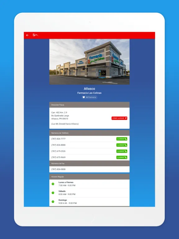 Скриншоты Farmacia Las Colinas iPad 