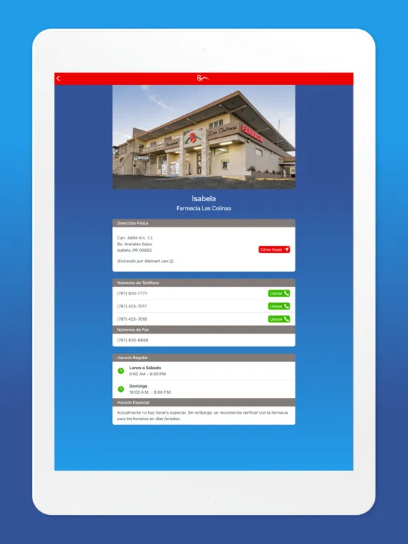 Скриншоты Farmacia Las Colinas iPad 