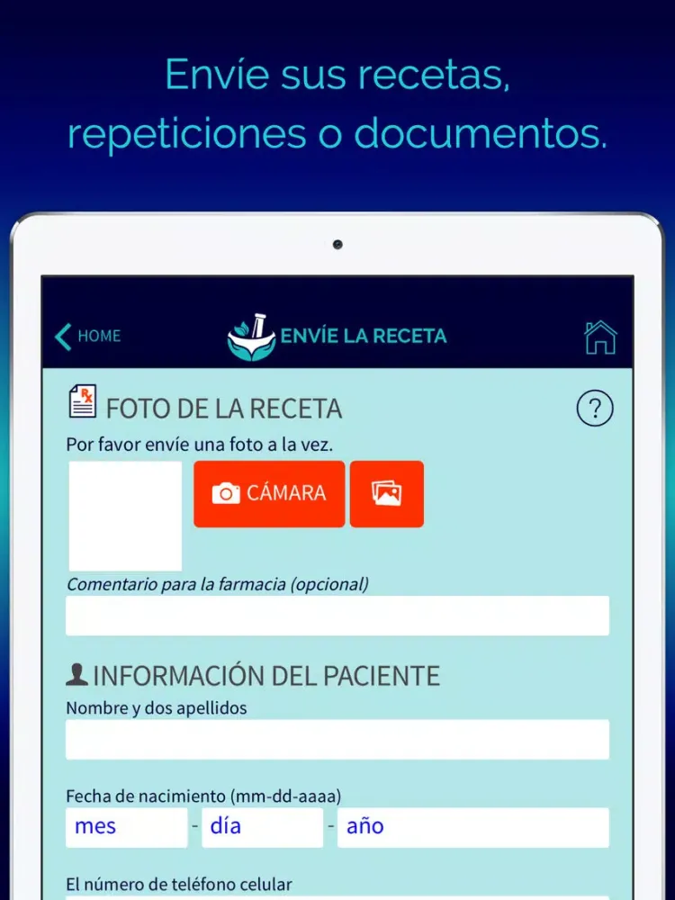 Zrzuty ekranu Farmacia Wilmet (Coopharma) iPad 