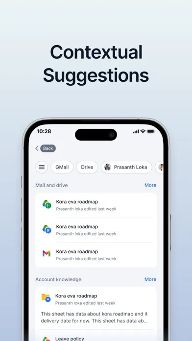 EVA - AI Productivity partner Screenshots