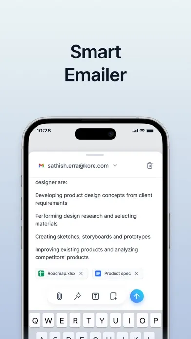 EVA - AI Productivity partner Screenshots