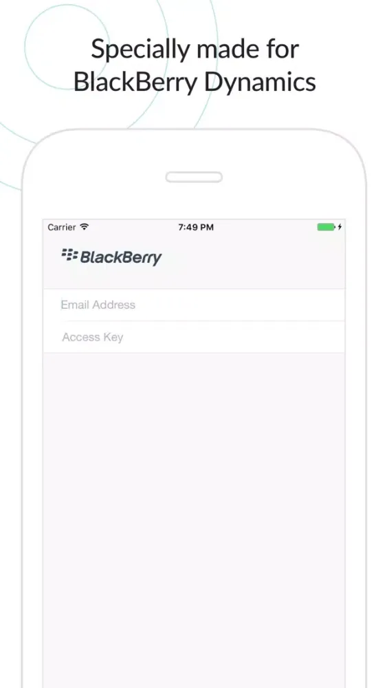 Kore.ai for BlackBerry Screenshots