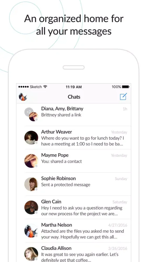 Kore.ai for BlackBerry Screenshots