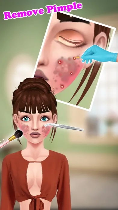 Zrzuty ekranu ASMR Makeup Salon & Makeover