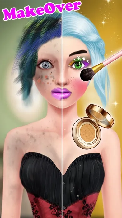 Zrzuty ekranu ASMR Makeup Salon & Makeover