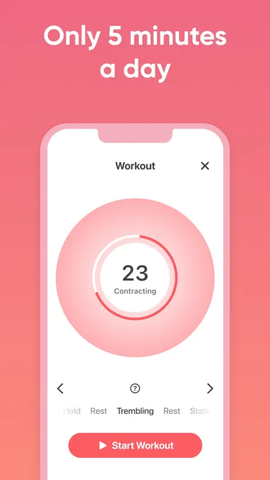 Zrzuty ekranu Pelvic Gym: Kegel Trainer