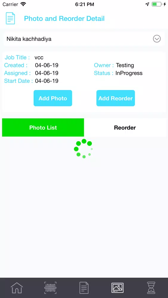 Kore TimeSheet 스크린샷
