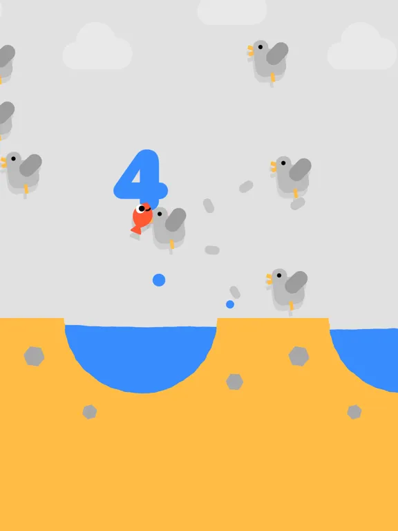 Capturas de pantalla de stupid fish game iPad 
