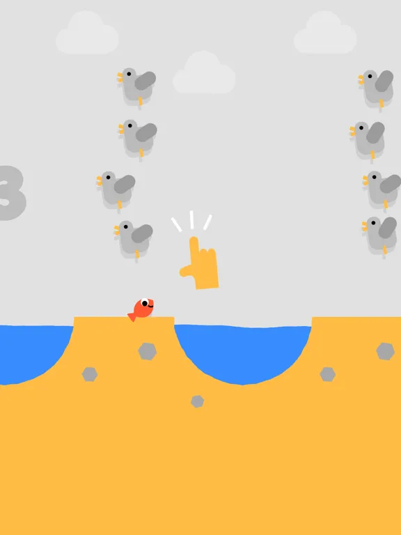 Capturas de pantalla de stupid fish game iPad 