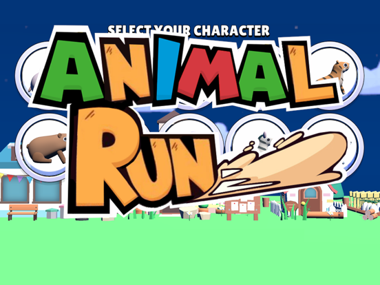 AnimalsRun3D iPad 應用截圖