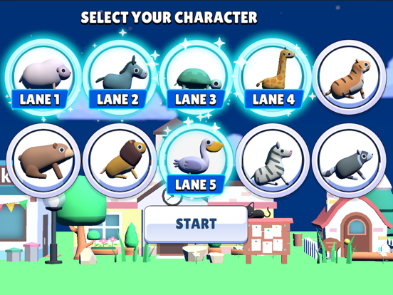 AnimalsRun3D iPad 應用截圖